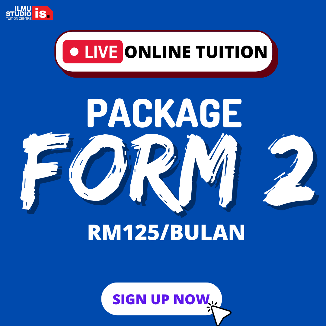 LIVE ONLINE TUITION – PACKAGE FORM 2