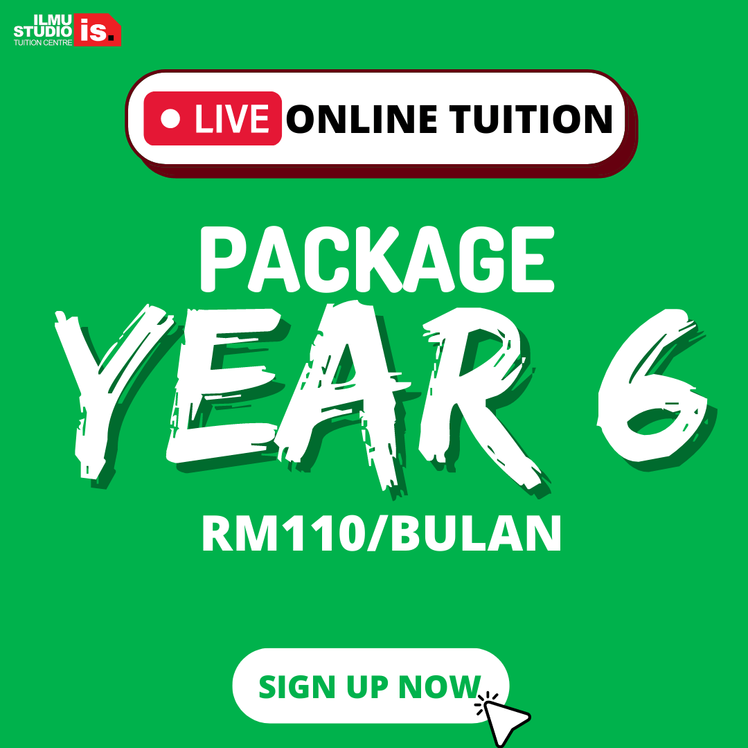 LIVE ONLINE TUITION – PACKAGE YEAR 6