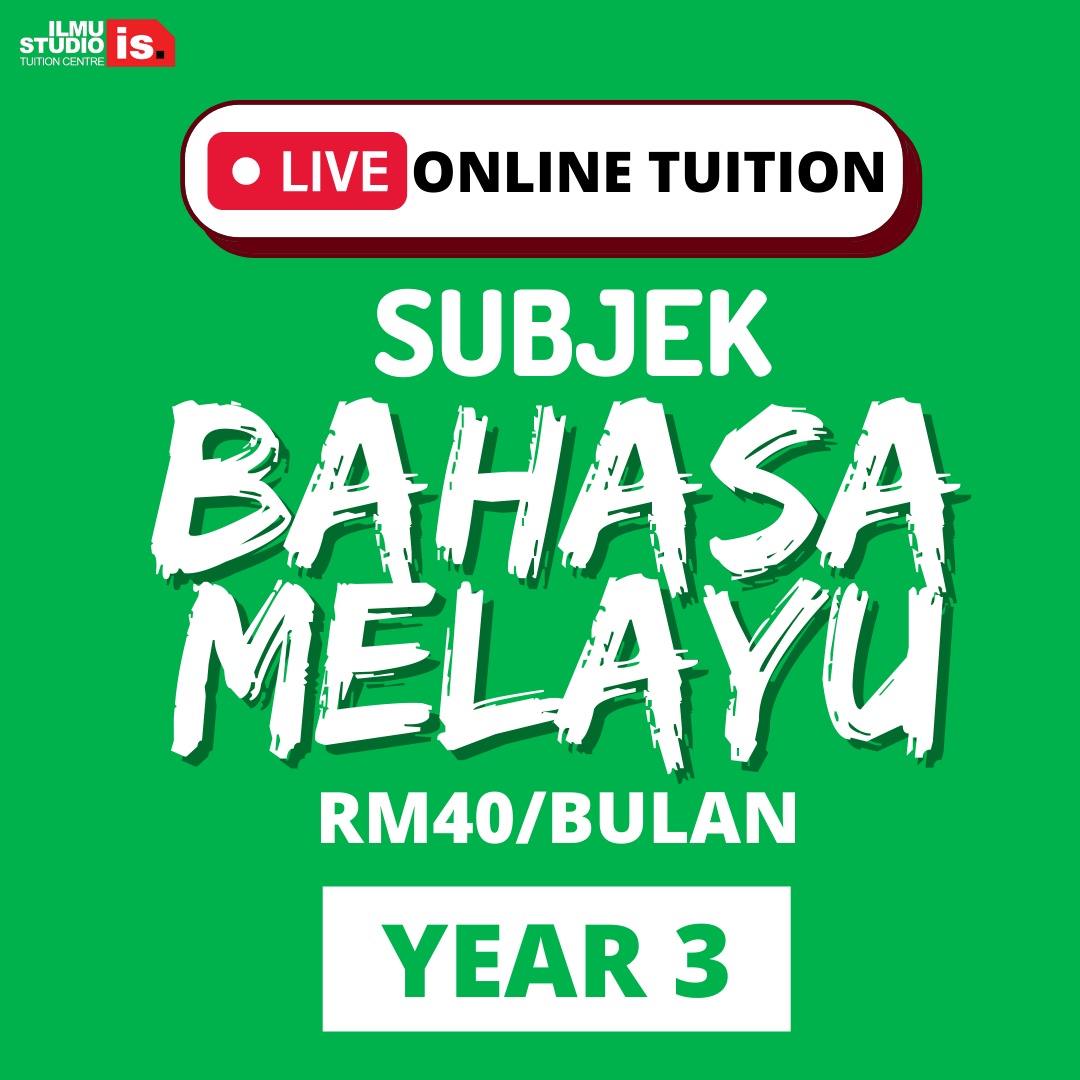LIVE ONLINE TUITION – BM-PENULISAN – YEAR3