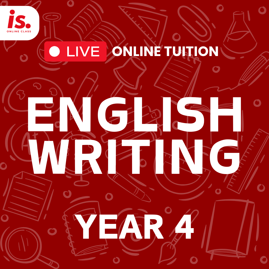 LIVE ONLINE TUITION – ENGLISH-WRITING – YEAR4-A-2024