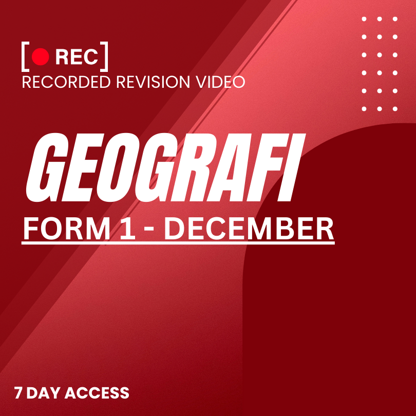 RRV – GEOGRAFI-FORM 1 – DECEMBER