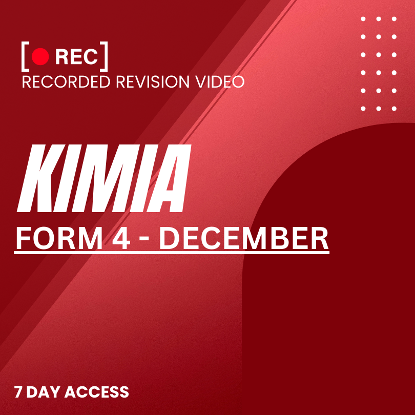 RRV – KIMIA-FORM 4 – DECEMBER