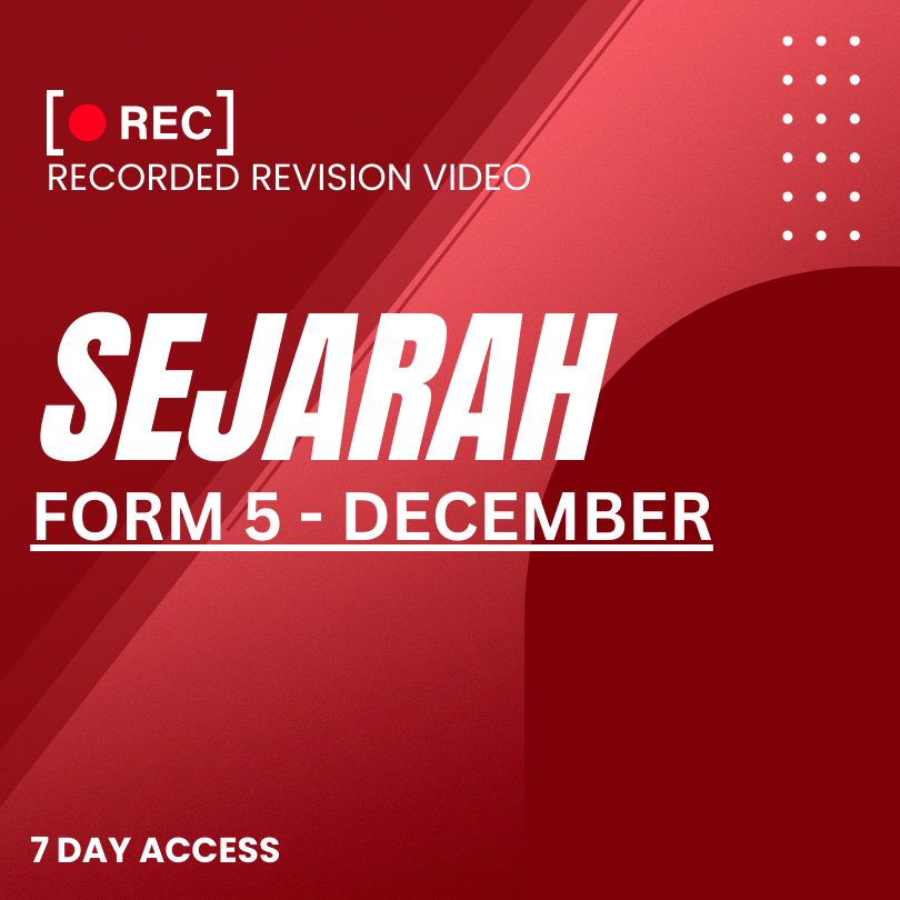 RRV – SEJARAH-FORM 5 – DECEMBER