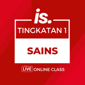 LIVE ONLINE TUITION - SAINS - FORM1 - A-2025